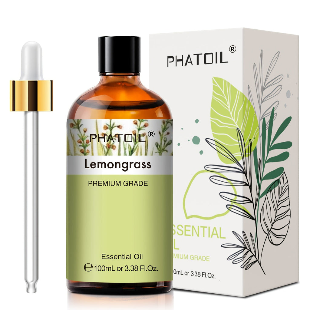 NNETM Lemongrass Essential Oil 100ml for Diffusers & Humidifiers-0