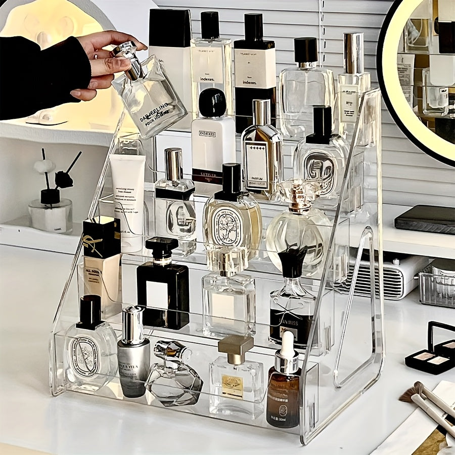 Multi-Tier Perfume & Makeup Acrylic Organizer-4