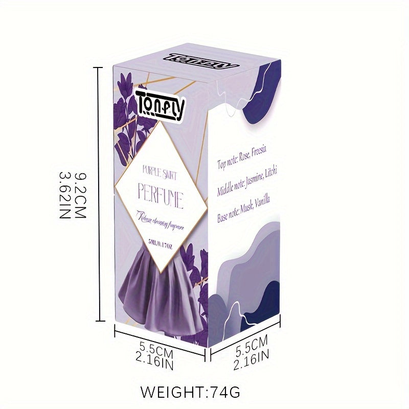 NNETM Purple Skirt Perfume Floral Fragrance-4