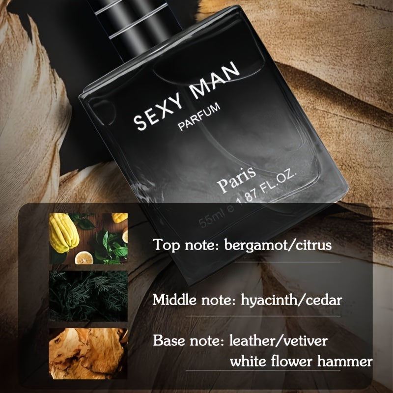 NNETM 55ml Eau De Parfum for Men Refreshing Woody Cologne-2