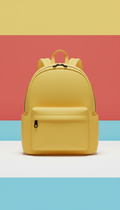 Yellow Mini Backpack