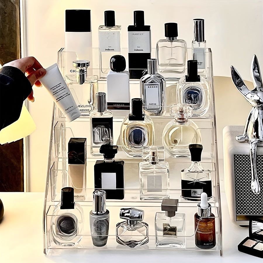Multi-Tier Perfume & Makeup Acrylic Organizer-2