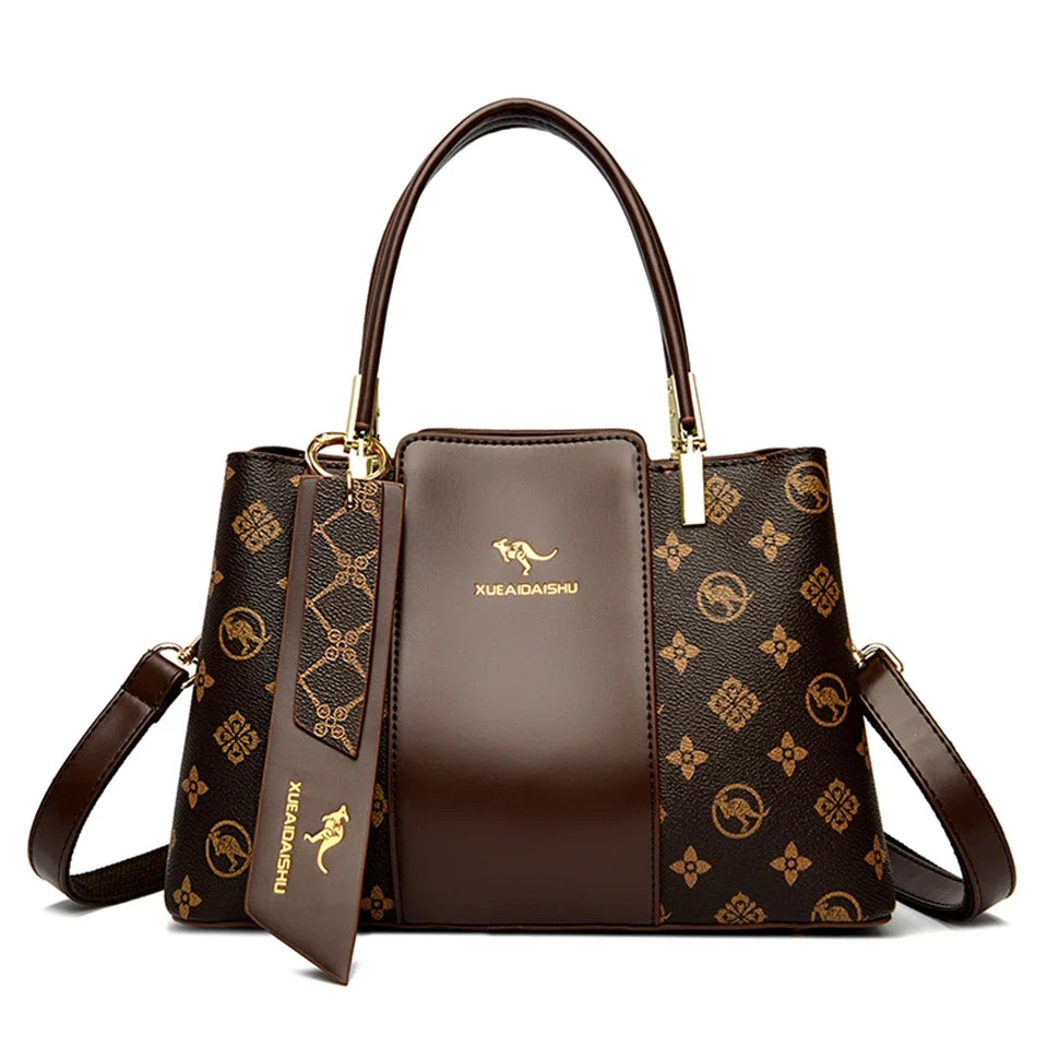 NNEOBA Fashion Print Shoulder Crossbody Handbag-0