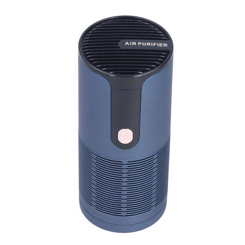 10 Million Negative Ion Air Purifier Portable Air Cleaner 3 Gear Adjustment for Home Car Accessories USB ChargingBlue