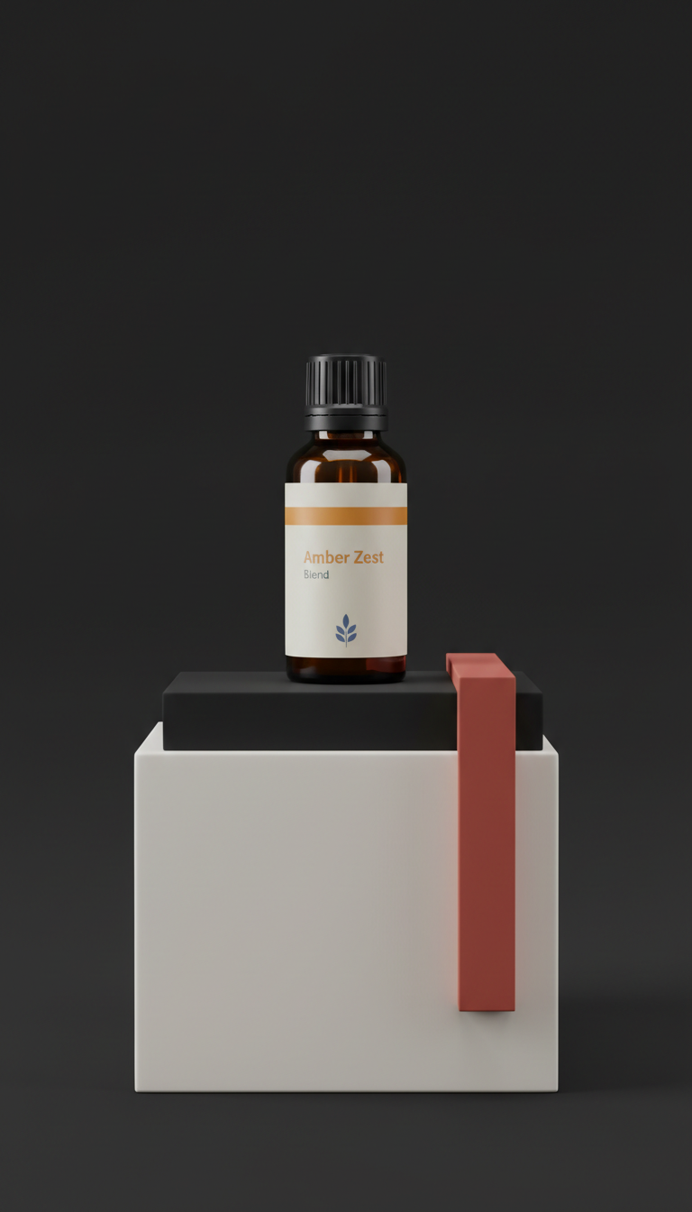 Amber Zest Essential Oil Blend
