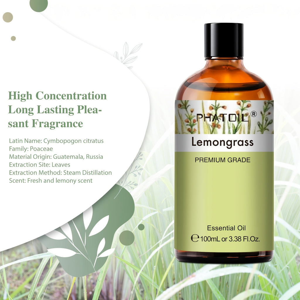 NNETM Lemongrass Essential Oil 100ml for Diffusers & Humidifiers-2