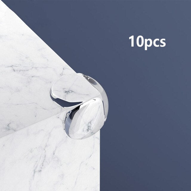 8/10PCS Child Baby Safety Silicone Protector Table Corner Edge Protection Cover Children Anticollision Edge &amp; Guards For Kid-2