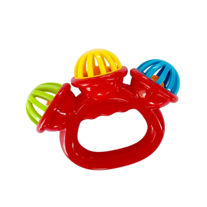 Baby Hand Rattle Ball Toys for Newborns (4PCS)-0